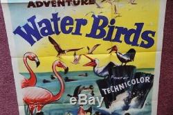 Water Birds Disney original 1952 movie poster and Campaign Flyer