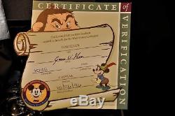 Waterford Disney Mickey Mouse Sorcerer Large Rare WithBox Limited Edition COA