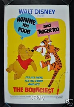 Winnie The Pooh And Tigger Too 1sh Movie Poster Disney