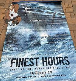 Zootopia and The Finest Hours Disney 8' x 5' Giant Vinyl Two-Sided Movie Banner