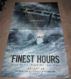 Zootopia and The Finest Hours Disney 8' x 5' Giant Vinyl Two-Sided Movie Banner