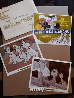 101 Dalmatiens, Walt Disney, Re-release 1979, Ensemble De 9 (11 X 14) Full Color