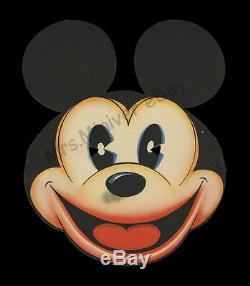 1933 Poste De Souris Mickey Et Par-t-mask! Display Walt Disney Store 1-of-a-kind