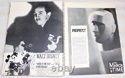 1936 -37 Rko Radio Pictures Exposant Campaign Book Film Ads Disney Mickey Mouse