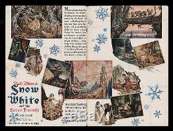 1938 Blanche-neige Et Les Sept Nains Livre De Campagne Walt Disney Avec Héraut