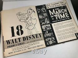 1939 Vtg Rko Radio Photos Annuaire Hollywood Film Souvenirs Hunchback Disney