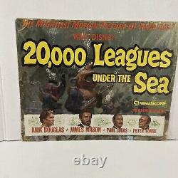 1950 Walt Disney Movie Lobby Card 20 000 Leagues Sous La Mer- Ensemble De 8