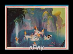 1952 Peter Pan A Roulé Disney Transit Affiche De Film 1 Personne Sh Advance Only Known Orig