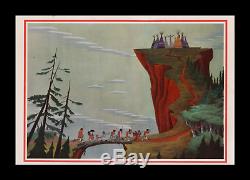1952 Peter Pan Rolled Disney Transit 1-sh Affiche Du Film Advance Seulement Connu Orig