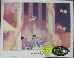 1963 Walt Disney's Fantasia Stokowski Ensemble Complet De 9 Cartes De Lobby! Enveloppe