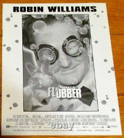1997 Disney's Flubber Movie Press Kit With7 B&w Photos 1 (signé Robin Williams)+