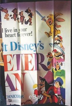 69 Peter Pan Enorme 6 De Walt Disney 6 Affiche 81 X 81 Great Art Disneyland