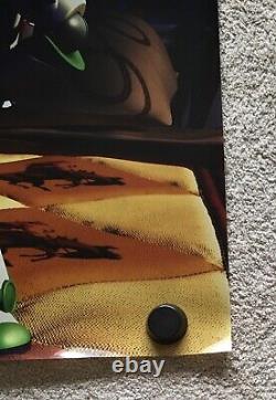 Affichage de vente au détail en boîte lumineuse d'affiche Duratran de Toy Story Vidéo de sortie de 4 pieds x 4 pieds