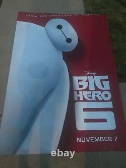 Affiche De Cinéma D'arrêt De Bus Disney Big Hero 6 70 X 48 Affiche Promotionnelle