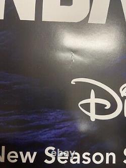 Affiche De Cinéma Disney Plus The Mandalorian 27x40 Double Face Ds Authentic 3a