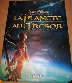 Affiche De Cinéma Disney Treasure Planet 47 X 63 La Planète Au Tresor 2002 Style A