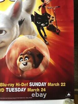 Affiche De Cinéma Originale De Disney Bolt 2008 Une Feuille (27x40) Double Face