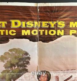 Affiche De Cinéma Originale De Old Yeller Fess Parker Walt Disney Hollywood Affiches