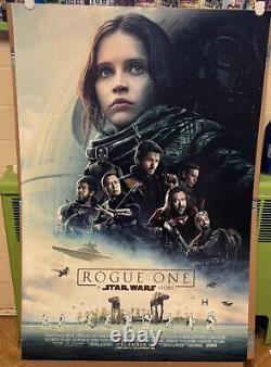 Affiche De Cinéma Originale De Star Wars Rogue One Andor Disney Darth Vader Empire