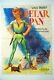 Affiche De Cinéma Peter Pan Walt Disney 1955 Rare Vintage Exyugo