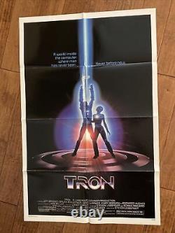 Affiche De Cinéma Tron Originale De 1 Sheet Walt Disney
