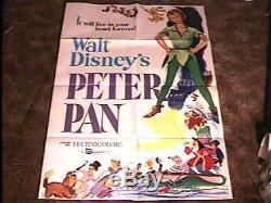 Affiche De Film De Peter Pan R69 Disney Great