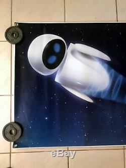 Affiche De Film Wall-e 12ft X 30 'énorme! Bannière Original Pixar Disney Stanton S / S