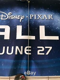 Affiche De Film Wall-e 12ft X 30 'énorme! Bannière Original Pixar Disney Stanton S / S