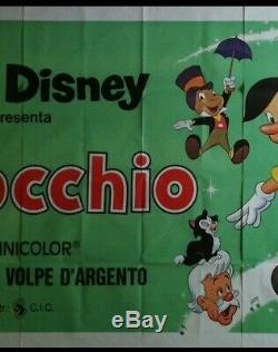 Affiche Originale Du Film Pinocchio