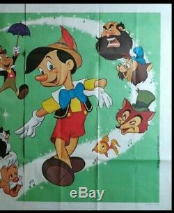 Affiche Originale Du Film Pinocchio