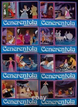 Affiche de cinéma Cinderella Walt Disney Animation Contes de fées Prom Tale F59