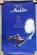 Affiche De Film Originale Roulée Officielle D'une Feuille De Disney's Aladdin Adv Ss Aux États-unis
