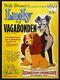 Affiche De Film Rare De La Première Sortie De Lady Et Le Vagabond De Walt Disney En 1955 Au Danemark
