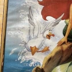 Affiche interdite de Disney du film La Petite Sirène dans son cadre original