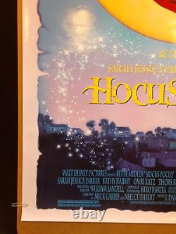 Affiche originale du film HOCUS POCUS de Disney de 1993, format Marquee 27 x 40 #015012, MINT.