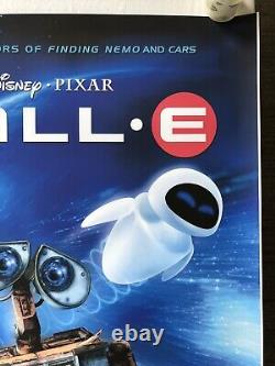 Affiche originale du film WALL-E de Disney Pixar 2008 format One Sheet (27x40) recto-verso
