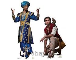 Aladdin et le génie de l'ensemble officiel en carton découpé de Disney ALADDIN de 2 pièces