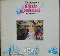 Alice Film Japonais Dossier De Presse R1978 Walt Disney Tres Rare