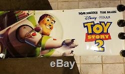 Bannière Promotionnelle De Toy Story 2 Huge Disney Movie Theatre (12 'x 2.5')