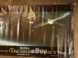 Bannière Promotionnelle En Vinyle Du Pavillon De Cinéma Treasure Planet De Disney (4 'x 10')