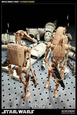 Battle Droid 2 X 30 CM Droids Infantry Figur Ohne Verpackung Sideshow 100024