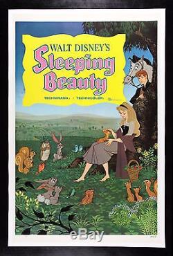 Beauté De Lutte Cinemasterpieces 1959 Original Movie Poster Disney Princesse