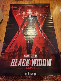 Black Widowithartemis Fowl Vinyl Film Theater Banner 5'x8' Affiche Disney Marvel