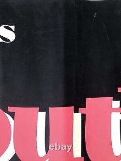 CHANSON DU SUD Bannière originale en sérigraphie 24 x 82 R1972 DISNEY RARE