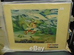 Carte Du Lobby Walt Disney Original Pinocchio # L8548