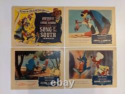 Cartes De Lobby Disney Song Of The South 1956- Ensemble De 8
