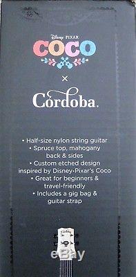 Coco Disney / Pixar Promo Cordoba Mini Spruce Naturel Demi-taille Guitare Acoustique
