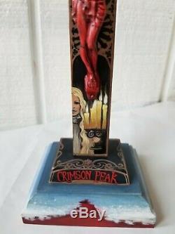 Crimson Peak Crucifix Peint À La Main Guillermo Del Toro Casseroles Labyrinthe Disney Art