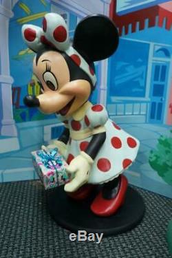 De 1990 Walt Disney Mickey Mouse Et Minnie Grande Ville Magasin Afficher Toile De Fond