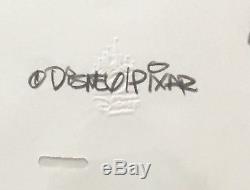 Dessin À La Main De L'artiste Disney Pixar Juste Après 05-06 Ans. Acheté Chez Epcot